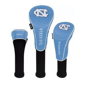 New Team Effort North Carolina Blue UNC Set of 3 Golf Headcovers
